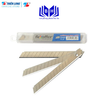 Lưỡi dao rọc giấy Flexoffice FO-BL01 - Lưỡi dao dọc giấy Thiên long BL01 - Lưỡi dao cắt giấy 9mm