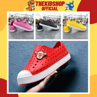 [ XẢ HÀNG ] Giày thể thao siêu nhẹ Native cho bé trai bé gái - [TỔNG KHO SỈ] - không dây đế mềm The Kid Shop - G177B