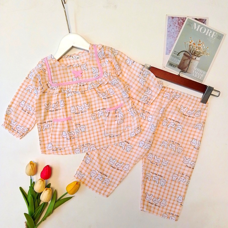 7-28kg Bộ lanh/bộ tole BÉ GÁI TAY DÀI QUẦN DÀI