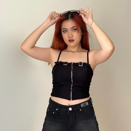 (SEPTEMBER - A039) SILI CROPTOP
