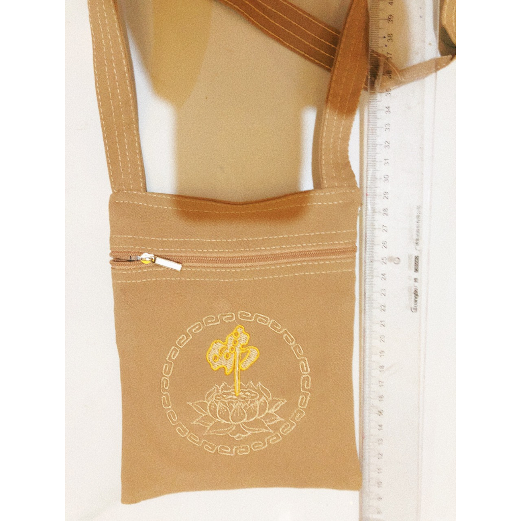 Túi Đi Chùa Đeo Chéo Phụ Kiện Đi Chùa