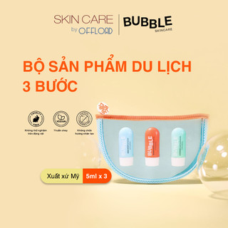 Bộ sản phẩm du lịch 3 bước Bubble | Sample Set