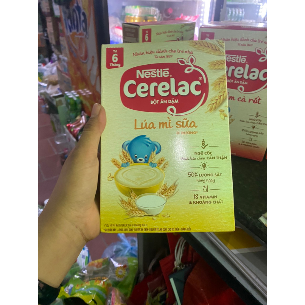 Bột ăn dặm NESTLE CERELAC đủ vị 200gr