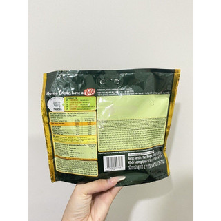 Sôcôla Nestlé KitKat Trà Xanh Thái Lan  (Gói 8 thanh x 17g)