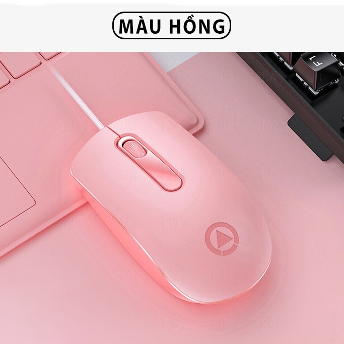 chuột máy tính có dây YINDIAO G9 giá rẻ cho văn phòng gaming 1200 DPI thao tác làm việc chơi game - Hàng chính hãng