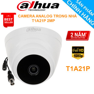 Camera giám sát DAHUA HAC-T1A21P HDCVI Cooper 2MP Tính năng chống ngược sáng,hình ảnh sắc nét,chống thấm nước- BH 24TH