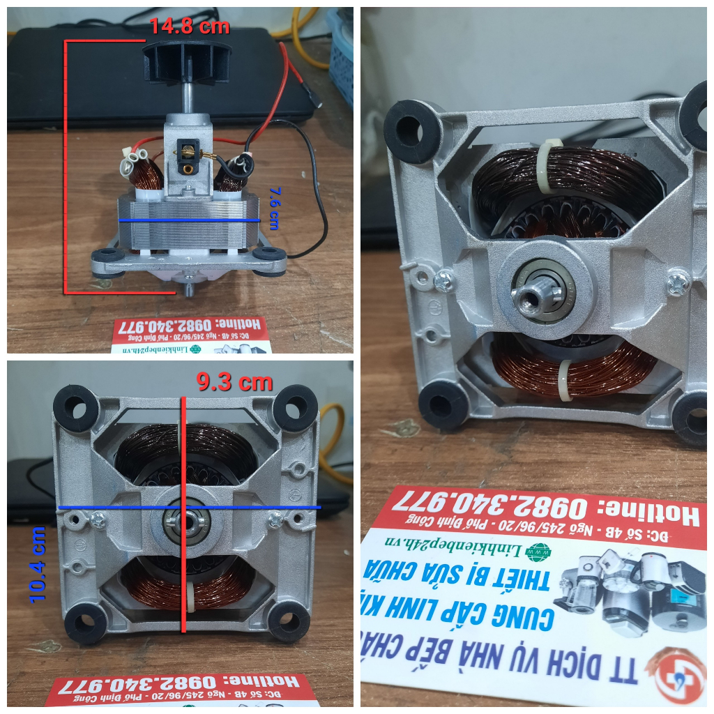 Động cơ máy xay công nghiệp 9525, 9545