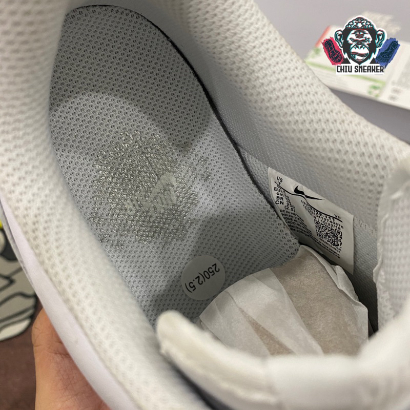 Giày sneaker trắng nam nữ _Nike air force 1 all white bản cao cấp giày tăng chiều Af1 trắng full