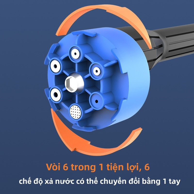 WORCA Máy Rửa Xe Cao cấp/Chạy Pin _Rửa xe,tưới cây,vệ sinh chuồng trại/Máy rửa xe không dây dùng pin Lithium/máu rửa xe