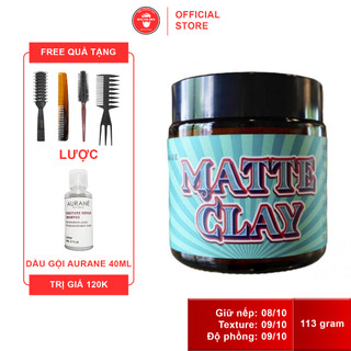 Sáp vuốt tóc Knight Grooming Matte Clay