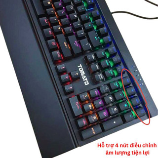 Bàn phím cơ Tomato S250 cho game nét