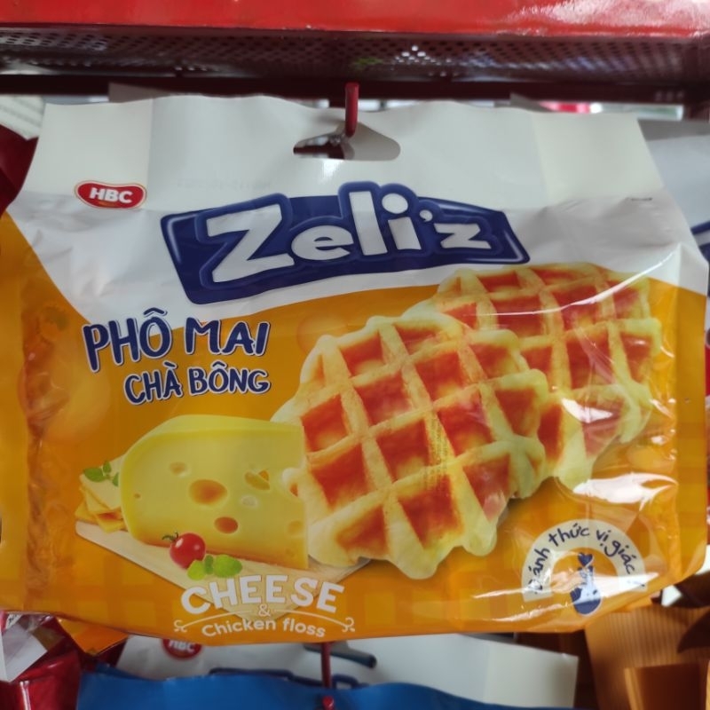 Bánh Zeli's gà quay chà bông, bò tươi chà bông, phô mai chà bông gói 156g