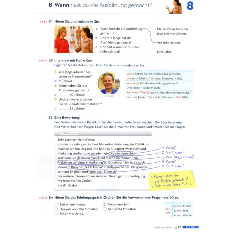 Gi.áo-Trì.nh Schritte Plus Neu A1.2- Kurs und Arbeitsbuch + Audio - ti.ếng Đức cho người mới