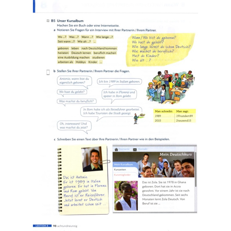 Gi.áo-Trì.nh Schritte Plus Neu A1.2- Kurs und Arbeitsbuch + Audio - ti.ếng Đức cho người mới