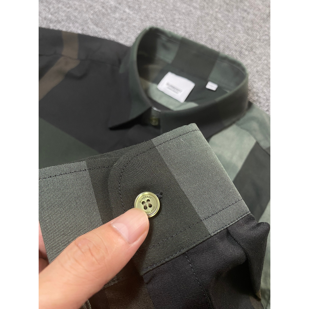 Sơ mi kẻ nam  Burbery bản Like Au 1:1 cao cấp nhất