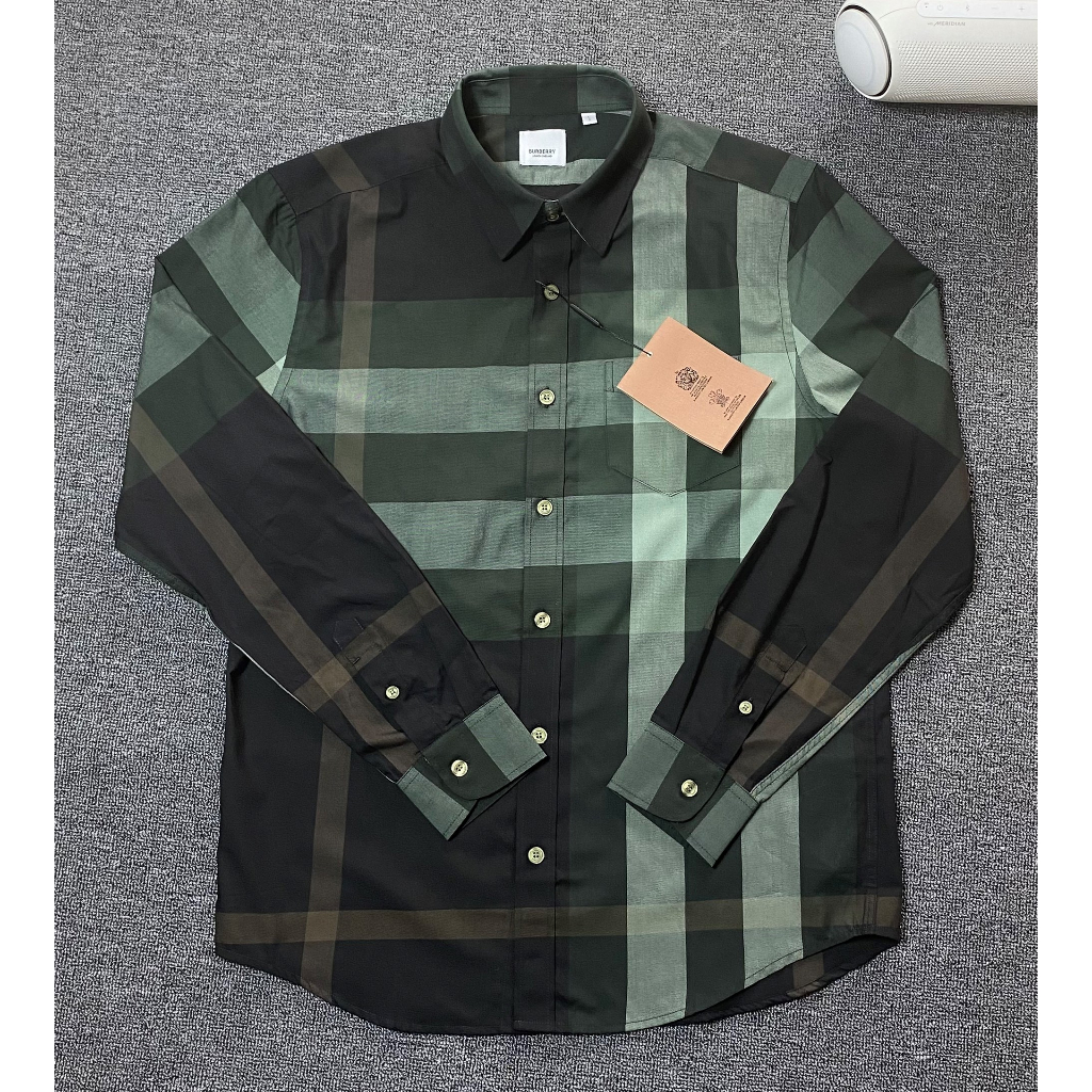 Sơ mi kẻ nam  Burbery bản Like Au 1:1 cao cấp nhất