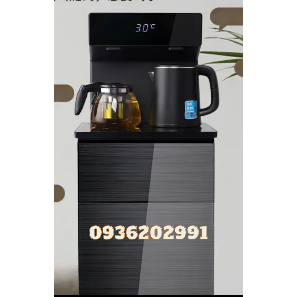 cây nước nóng lạnh thông minh tặng 2 bình như ảnh có điều khiển từ xa- máy làm nước nóng pha trà giữ ấm trà