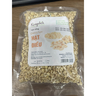 Hạt điều vụn sống 250gr- giao thương hiệu ngẫu nhiên