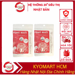 Viên uống se khít feme mati - viên uống se khít - hồng hào cho phụ nữ - gói 30v