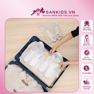 Túi Bảo Quản Đồ Dùng Chống Bẩn - Túi Đựng Giày Dép, Quần Áo Dây Rút Lớn 32x38cm