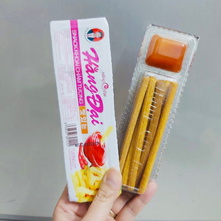 Snack khoai chấm tương ớt Hằng Đại vỉ 26g