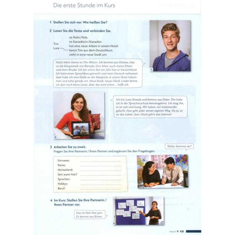 Gi.áo-Trì.nh Schritte Plus Neu A2.1 - Kurs und Arbeitsbuch + Audio - ti.ếng Đức Trình độ A2