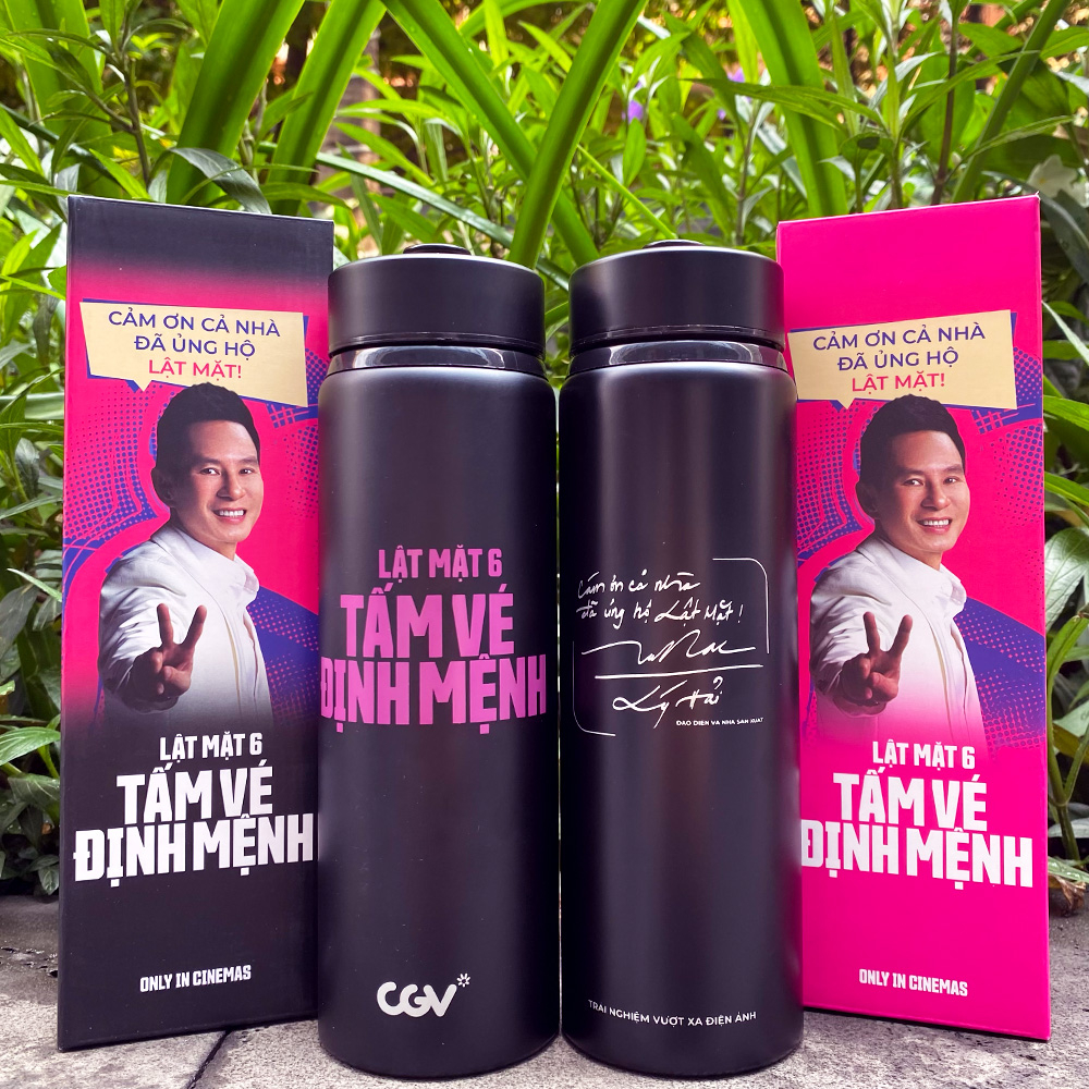 Bình nước CGV Cinemas Vietnam Lật Mặt 6