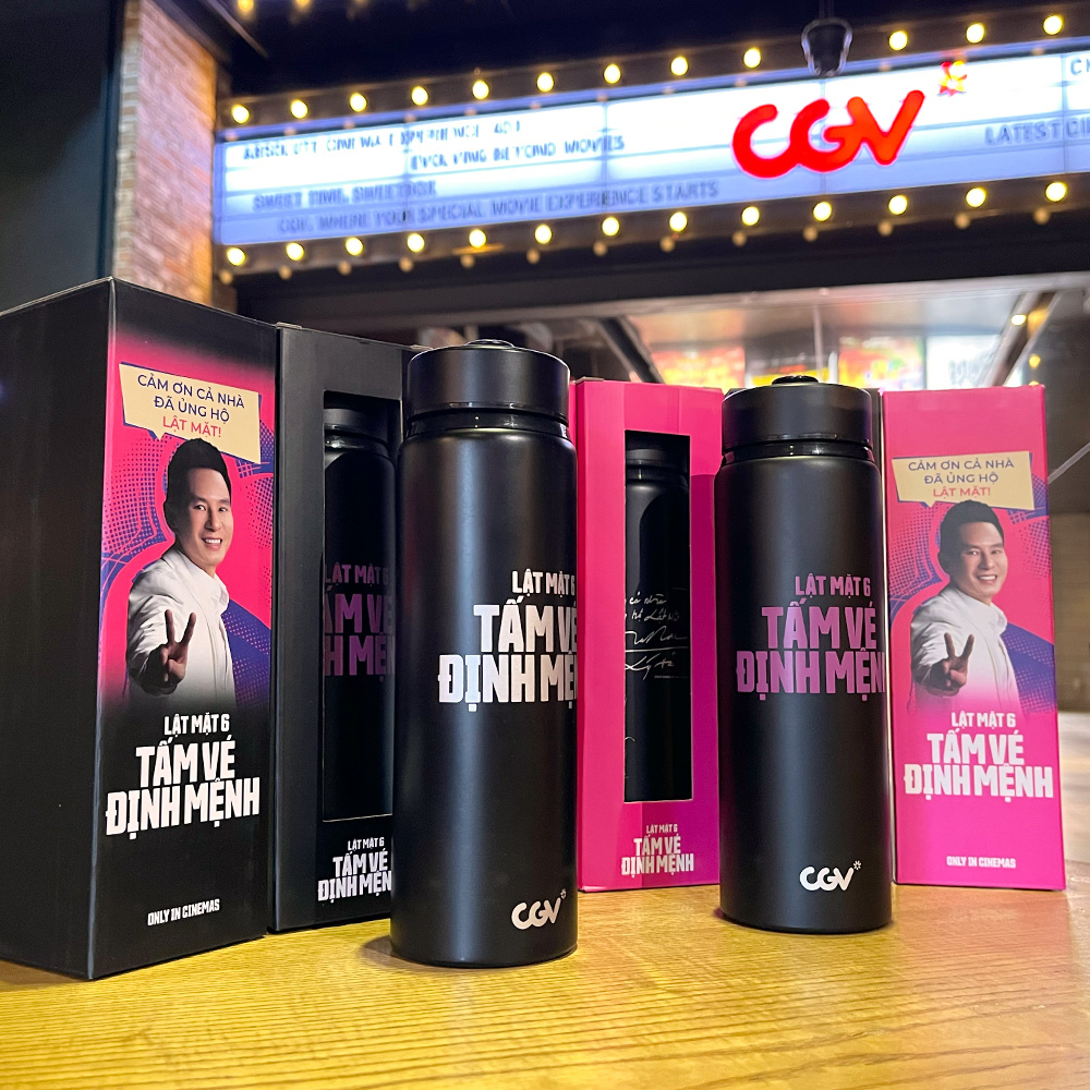 Bình nước CGV Cinemas Vietnam Lật Mặt 6