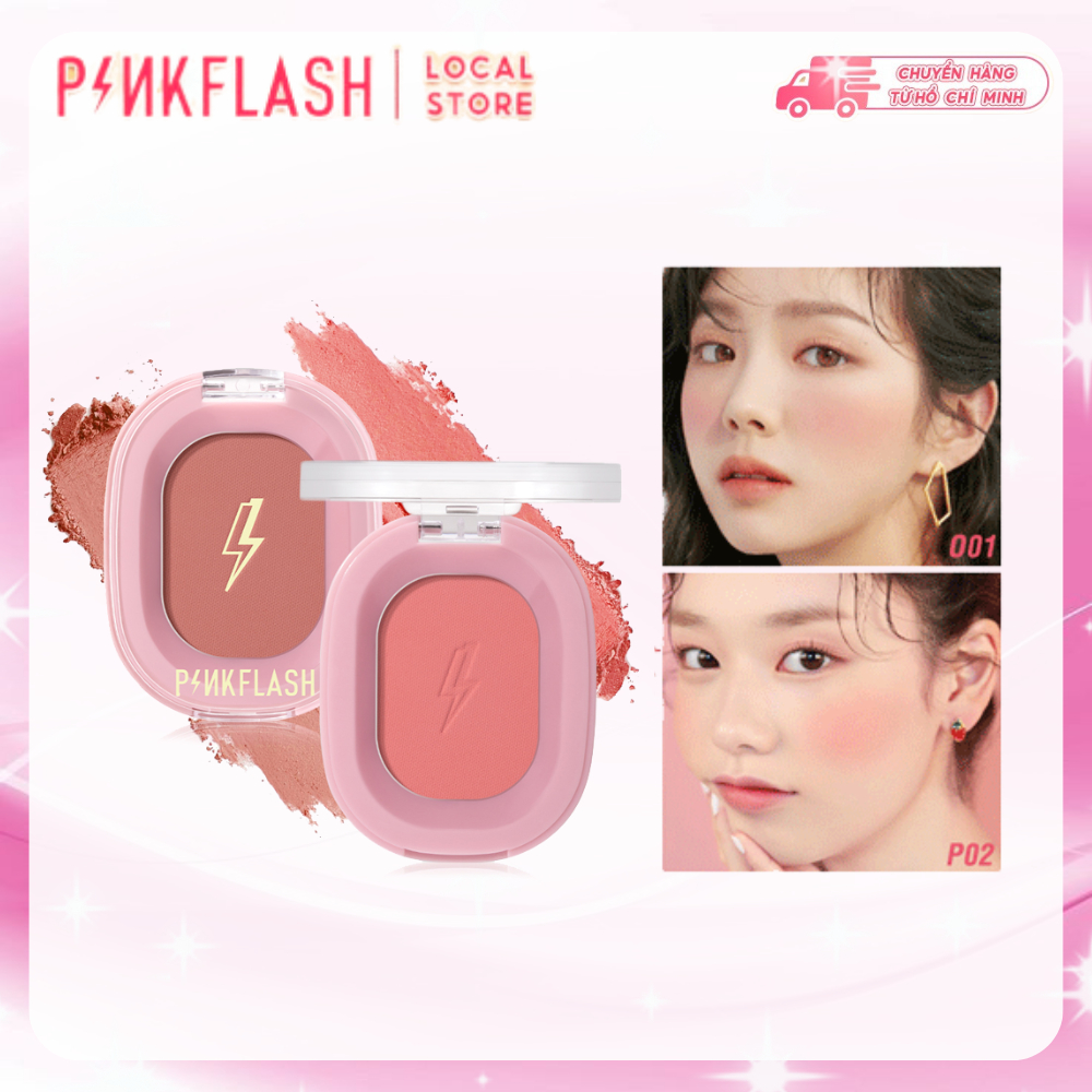 PINKFLASH Phấn má hồng trang điểm làm đẹp 30g