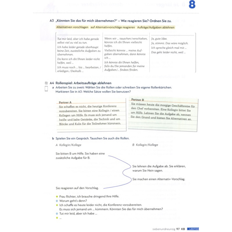 Gi.áo-Trì.nh Schritte Plus Neu B1.2- Kurs und Arbeitsbuch + Audio - ti.ếng Đức Trình độ B1 nâng cao