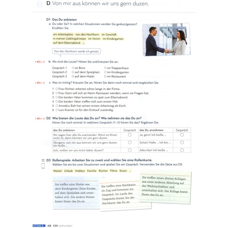 Gi.áo-Trì.nh Schritte Plus Neu B1.2- Kurs und Arbeitsbuch + Audio - ti.ếng Đức Trình độ B1 nâng cao