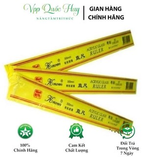 Thước kẻ nhựa mica 20cm / 30cm