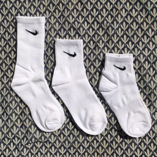 Tất Vớ NIKE Trắng Thể Thao Nam Nữ Cổ Cao,Cổ Trung, Cổ Ngắn Thời Trang Unisex Style Hàn Quốc.