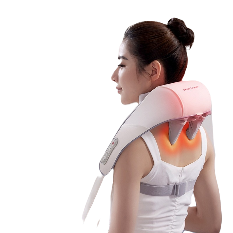 Máy Massage Cổ Vai Gáy, cơ, vai, chân nhào nén nóng Juti Home- HÀNG CHÍNH HÃNG  BH 1 NĂM, cải thiện sức khỏe