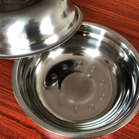 Bát Inox Đựng Nước Rửa Mặt Cho Spa, TMV Size 22cm