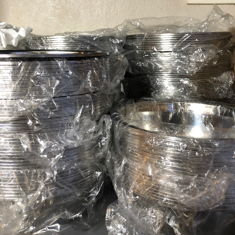 Bát Inox Đựng Nước Rửa Mặt Cho Spa, TMV Size 22cm