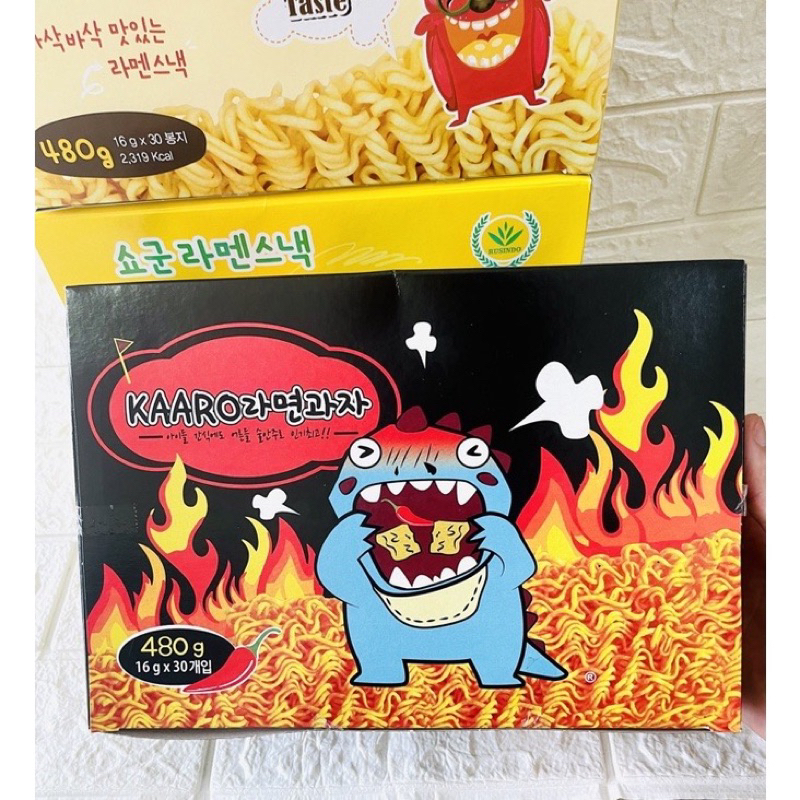 Thùng Mì Tôm Trẻ Em SHOGUN- Hộp 30 gói x18g