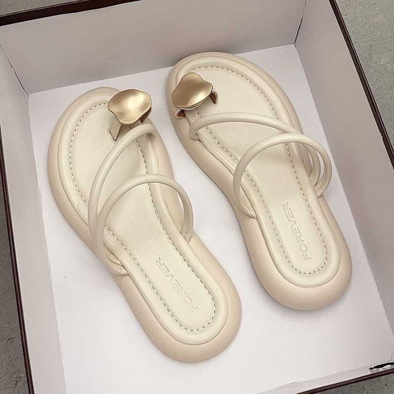 TĂNG 1 SIZE FORM NHỎ Dép Lê Đế Cao Siêu Nhẹ 2 Quai Khóa Điều Chỉnh Cao 3Cm Cho Bé Gái K239