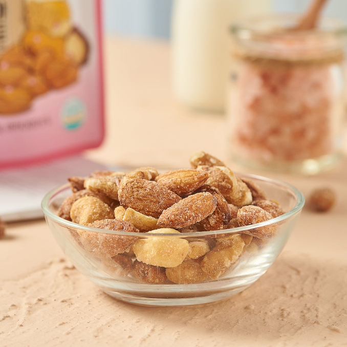 Hạnh Nhân Hàn Quốc Honey Butter Almond Murgerbon 200g Hạt Hạnh Nhân Mật Ong