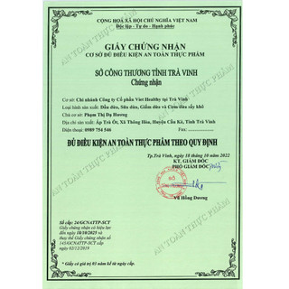 Cơm Dừa Sấy Khô Viet Healthy - Túi 500g