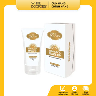 Kem trang điểm chống nắng trắng da mặt White Doctors Sunblock Makeup
