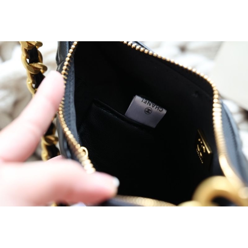 Túi xách dành cho nữ HoBo sz23cm bản đẹp da mềm mịn dây xích to chuẩn a.uth kèm hộp nam châm