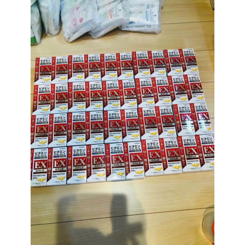 Hộp 270 Viên Uống Hỗ Trợ Giảm Đau Vai Gáy Đau Cơ Tê Cứng Tay Chân EX Gold Nhật Bản