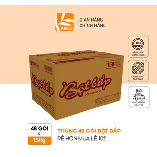 Thùng Bột Bắp Tài Ký 150g x 48 gói - Hàng nhà máy date xa