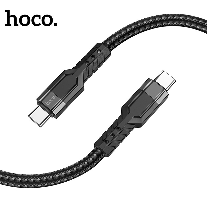 Cáp sạc nhanh Type C Hoco Dây dù siêu bền công suất 60w dùng cho android máy tính bảng samsung xiaomi