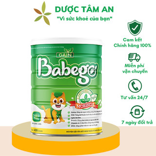 Sữa mát tăng cân, cải thiện biếng ăn, táo bón Babego 400g 12-36tháng