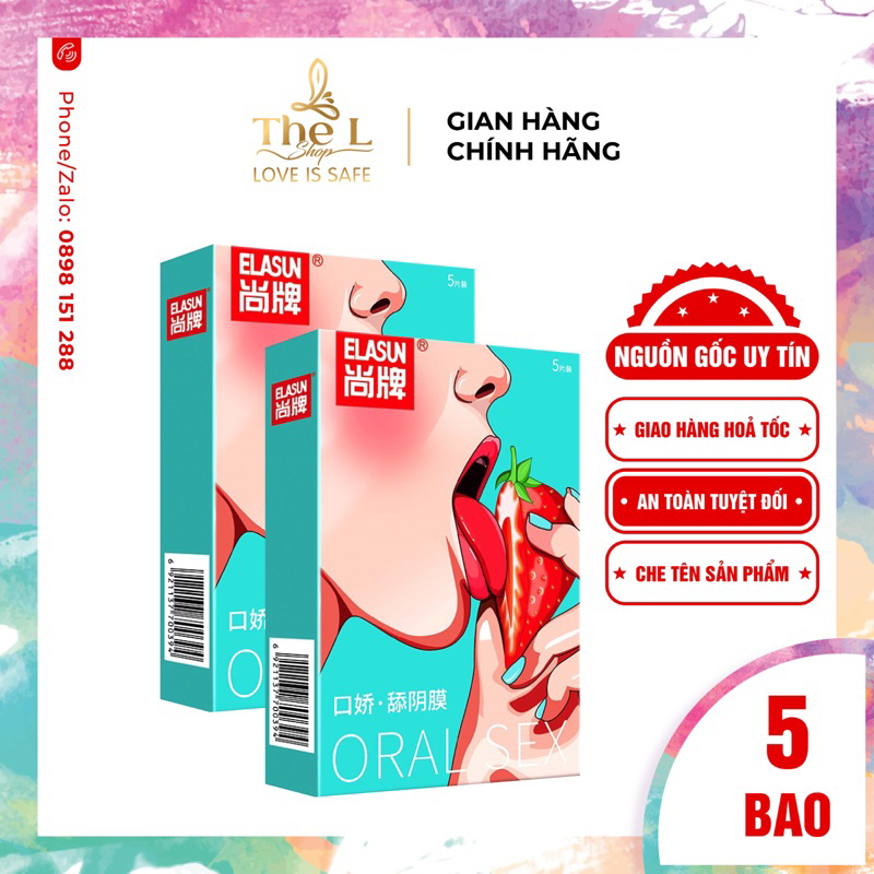 Bao cao su miệng Elasun ( 0 r a l s 3 x )