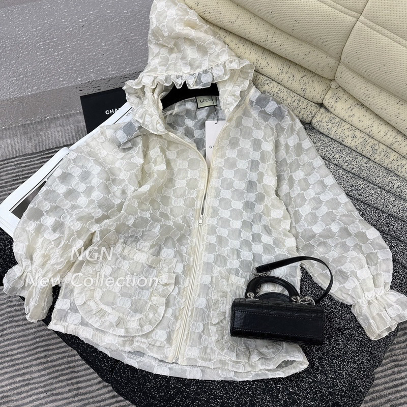 Áo Khoác Tơ Bèo G.u.cc.ii Kim Anh Bùi