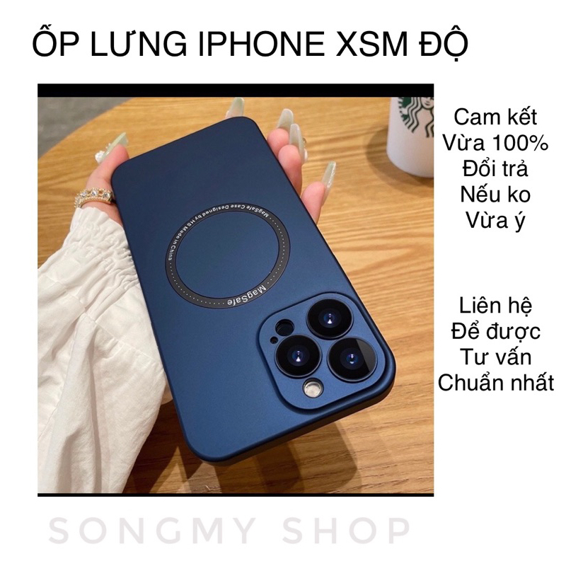 ỐP lPHONE XSM ĐÃ ĐỘ LÊN VỎ IP 12/13/14 PRO MAX ( 3cm )