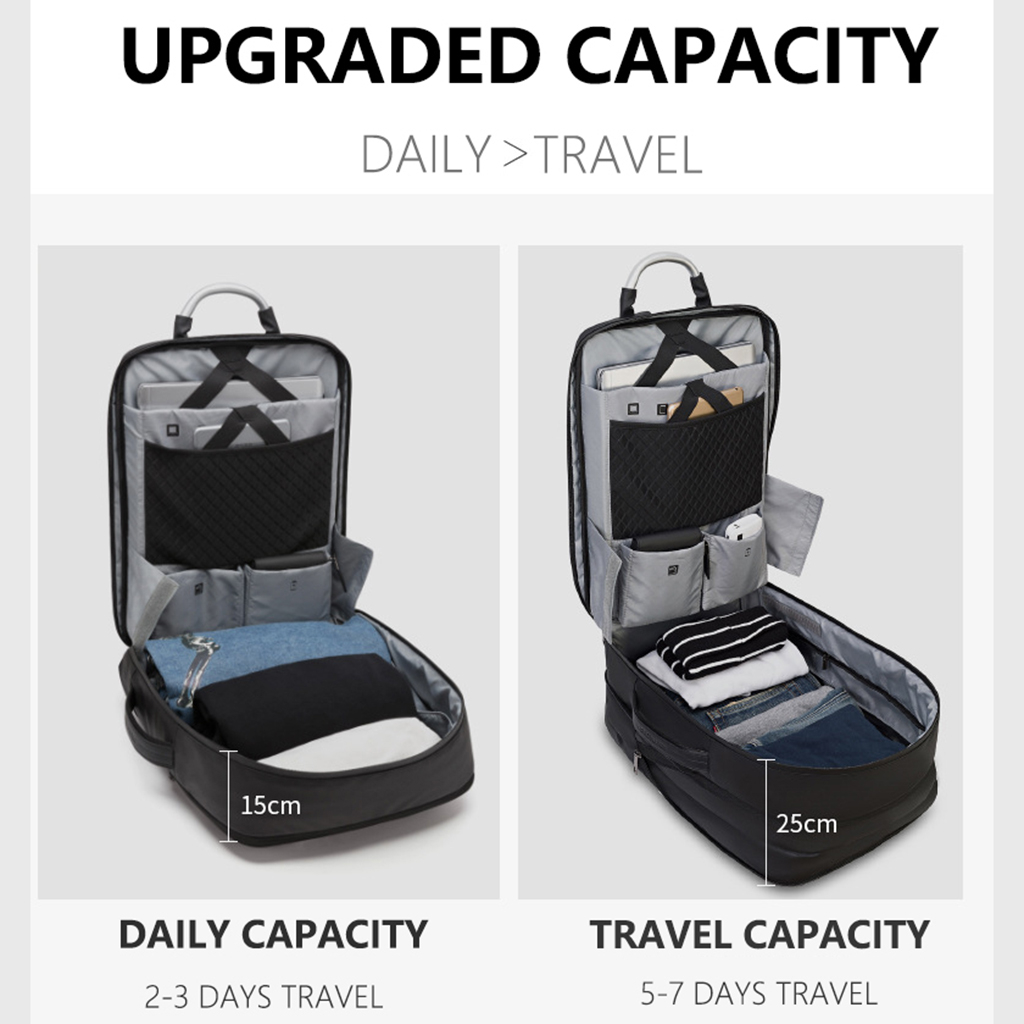 Balo Du Lịch  Arctic Hunter B00227 Chất Liệu Oxford Chống Thấm Nước, Đựng Máy Tính 15.6 Inch